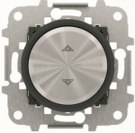 Cover plate Rocker, 1-pole push button 1P Black - Skymoon 2CLA863030A1501 | 8427238139951
