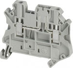 Terminal block, Linergy TR, spring type, basic disconnect terminal, 2 points, 2.5mm&sup2;, grey, set of NSYTRV22TB | 3606480794247