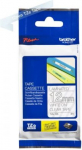 Brother | TZe-135 Laminated Tape | White on Clear | TZe | 8 m | 1.2 cm TZE135 | 4977766684903