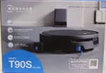 SALE OUT. Ecovacs DEEBOT T90S PRO OMNI Vacuum Cleaner,Robot,Wet&Dry,40000Pa,TruEdge 3.0,ZeroTangle 4.0,OZMO Roller 3.0,Black+OMNI Auto-Empty | Ecovacs DEMO | 24 month(s) T90S PRO OMNI BLACKS | 2000001442890