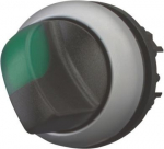 M22-WLKV-G Illuminated selector switch actuator, RMQ-Titan, 2 positions (V pos), green 284395 | 4015082843953