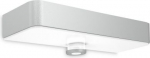 Outdoor wall luminaire XSolar SOL-O With solar battery and sensor 3000K 1.5W IP44 360&deg; 2lux Silver 052652 | 4007841052652