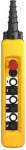 Pendant control station, Harmony XAC, plastic, yellow, 7 push buttons 2NO + 1NC, 1 emergency stop 40 XACA6913 | 3389110782363
