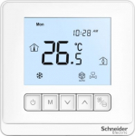 Thermostat, Spacelogic, fan coil on/off, networking, LCD 5 Button, 4P, ECM fan 0-10V, modbus, extern TC903-4FMSA | 3606481508461