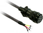 power cable 3m shielded 4x 1,3mm&sup2;, BCH2 MIL connector VW3M5D2AR30 | 3606480735691