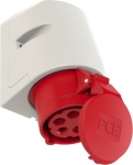 CEE-wall mounted socket 16A 5p 6h IP44 115-6V
