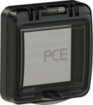 Fuse window (hinged) 4 modules IP44/IP54 (black) 9006504S | 9003399806537