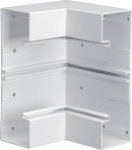 Internal corner of base profile for BRA 68x210mm lid 120mm of alu in pure white BRA652104B9010 | 4012740841962