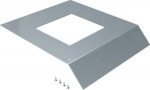 service outlet lid for on-floor trunking, nom. width 400mm punched Q06 200x200mm AKM400200Q06 | 4012002243664