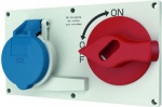 Panel mounted recept., 16A3p6h230V,DUO 7503 | 4015394227830