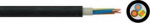 Cable cut NYY-J 5x4 RE VDE black - 25m