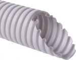 Corrugated tube 16mm 320N 1416E K50D, 50m light-grey, with wire 1416E_K50D | 8595057619753