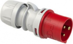CEE Industrial Plug 16A 3p 9h IP44 SHARK red 013-9 | 9003399125027