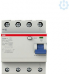 F204 A-63/0.03 Residual Current Circuit Breaker (RCCB) 4P 63A 30mA A 2CSF204101R1630 | 8012542783602