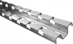 Wall mounting profile for mesh cable trays, 3000mm DZSSP 3000_VS | 8595568940216