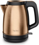 TEFAL Coppertinto Kettle | KI280G10 | Electric | 2400 W | 1.7 L | Stainless steel | 360&deg; rotational base | Copper/Black KI280G10 | 3045387249410
