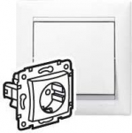 PRISE 2P+T SCHUKO A VIS BLANC 774420 | 3245067744208