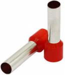 Insulated end sleeve 10mm2/18mm, red, 100 pcs ES010018RD | 4752255025197