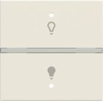 Color: White.   Rocker cover with light symbol for KNX sensor/actuator.   Suitable for codes: RB/U 1.1.   Size: 2 modules. 2CLA222110N1101 | 8427238242385