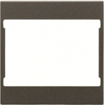 Color: Anthracite.   Cover plate for KNX motion sensors sensors code: 6122/98-509.   Size: 2 modules. 2CLA224140N1801 | 8427238100821