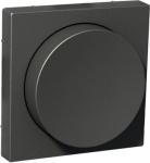 Cover plate, Exxact, for rotary dimmer, anthracite WDE004511 | 3606489699833