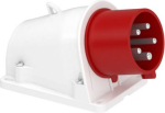 Plug, Mureva PK, wall-mounted, 32A, 3P+N+E, 400V, IP44 PKE32W435 | 3303432416676