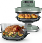 NINJA 5-in-1 XL Glass Air Fryer | AS090EUGN Crispi Pro | Power 2050 W | Capacity 5.7 L | Moss Green AS090EUGN | 622356386944