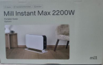 SALE OUT. Mill CO2200MECMAX 2200W Convection Heater, Mechanical thermostat, Wire heating element, White | Mill Heater | CO2200MECMAX | Convection Heater | 2200 W | Number of power levels 3 | Suitable for rooms up to max 30 m&sup2; | White | DAMAGED PACKAG ...
