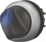 M22-WLKV-B Illuminated selector switch actuator, RMQ-Titan, 2 positions (V position), Blue 284397 | 4015082843977