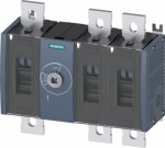 Switch disconnector 500 A, Size 4, 3-pole Front operating mechanism center Basic unit without handle flat terminal 3KD4430-0QE20-0 | 4001869472980