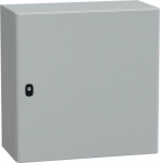 Spacial S3D plain door w/o mount.plate. H600xW600xD300.IP66 IK10 RAL7035.. range of product: Spacial S3D - device application: multi-purpose - product or component type: compact enclosure - enclosure nominal height: 600 mm - enclosure nominal width:  ...
