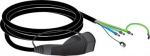 Cable T2 16A 1-Ph IEC 4m Wallbox EVH2 EVlink EVP2CNS161C4 | 3606485435565
