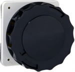 Panel mounting socket, Mureva PK, straight, 125A, 3P+N+E, 500V, IP67 81698 | 3303430816980