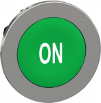 Head for non illuminated push button, Harmony XB4, flush mounted green flush caps pushbutton white m ZB4FA341 | 3606489581015