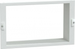 Front plate, PrismaSeT G, for 3 Kilowatt-hour meters, 1P, 6M, W600mm LVS03155 | 3606481866202