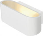 OSSA R7s wall light, oval, white, R7s 78mm, max. 100W, up/down 151451 | 4024163128667