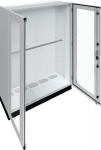 Steel enclosure, Univers, IP55, CL2, 1850x1300x400 mm, plinth H100 mm FR25U1 | 3250616005242