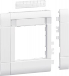 Frontplate modular, BRH, CP 55, Lid 100, hfr, Labeling Field, purewhite GR1002A9010 | 4012740982467