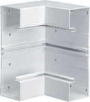Internal corner of base profile for BRA 68x210mm lid 120mm of alu traffic white BRA652104B9016 | 4012740014274