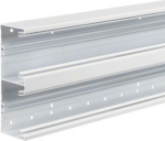 Wall trunking base front mounted BRA 68x210mm lid 2x80mm of alu traffic white BRA652101D9016 | 4012740014229