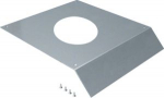 service outlet lid for on-floor trunking, nom. width 400mm punched R06 rd 215mm AKM400215R06 | 4012002243671