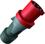 Industrial Plug PowerTOPXtra 5x63A 6h 400V IP44 red/grey 13112 | 4015394238591