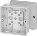 Junction box DE 9340 Z 98x98x55 mm IP55 halogen free without terminals 62000267 | 4012591602712