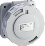 PratiKa industrial socket, 32A, 2p, 20...25 V DC, IP67. range of product: PratiKa - product or component type: socket - device short name: PratiKa socket - plug, socket category: extra-low voltage - poles description: 2P - network type: DC - outlet s ...