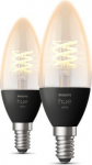 Hue LED bulb E27 7W Fil ST72 EUR White 2 pcs. 929002479502 | 8719514302211