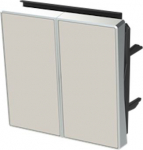 Two-part Cover plate, dune, 8511 DN, Sky Niessen 2CLA851100A6201 | 8427238236001