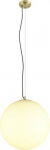 SUN 40 PD, E27, Pendant light, Pendant length 400 cm, Round, Gold 1008533 | 4024163300292