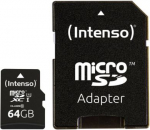 MEMORY MICRO SDXC 64GB C10/W/ADAPTER 3433490 INTENSO 3433490 | 4034303022366