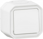 PLEXO PUSH BUTTON NO CONTACT - WHITE - SURFACE 069760L | 3414971882492