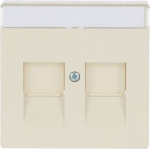 For modular jack with slide entrance. To fit only Art. No. 1810, 1812, 1814, 1816, 1818, 1819 and 1820. Size of labelling field: 60 x 9 mm. 2CKA001710A3158 | 4011395995815